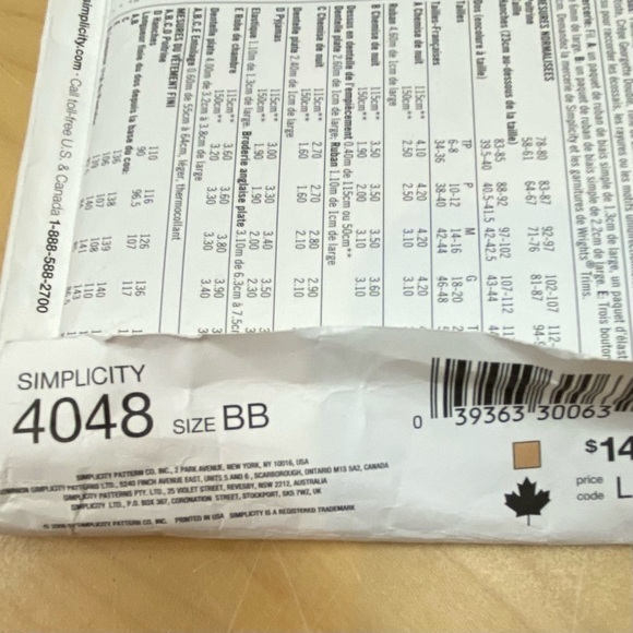 SIMPLICITY Sew Pattern 4048 Misses Nightgown, Pajamas, & Robe M-XL UNCUT - Picture 4 of 6